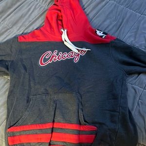 Majestic NBA Hardwood Classics Chicago Hoodie Sz M